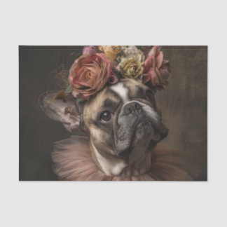 Pitbull als Prinzessin für Royals Seidenpapier