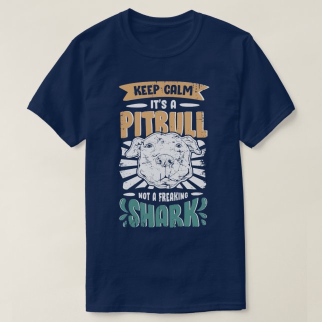 Pitbull Awareness Pit Bull Dog Owner Geschenk T-Shirt (Design vorne)