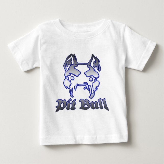 Pitbull Baby T-shirt (Vorderseite)