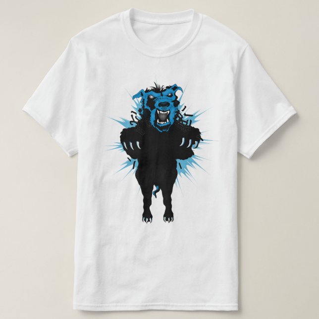 Pitbull Crazy  T-Shirt (Design vorne)