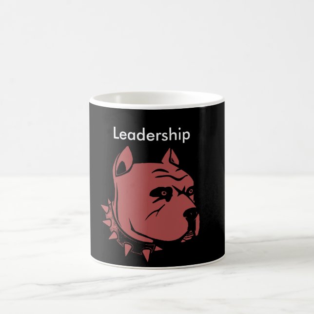 Pitbull Design 11 oz Klassische Tasse (Mittel)