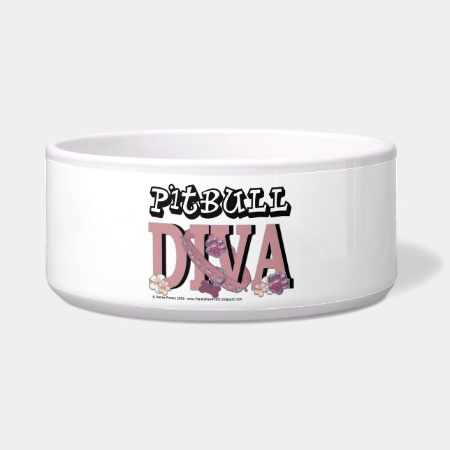 Pitbull DIVA Napf (Vorderseite)