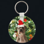 Pitbull Dog Christmas Tree Ornaments Snowman Schlüsselanhänger<br><div class="desc">Pitbull Hund Weihnachtsbaumschmuck Schneemann Doormat.Niedlich Pitbull Hund mit Weihnachtsbaumschmuck Schneemann im Hintergrund.</div>