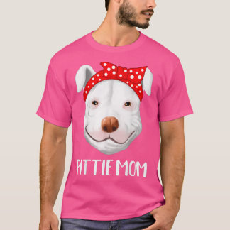 Pitbull Dog Liebhaber Pittie Mama Mütter Tagesgesc T-Shirt