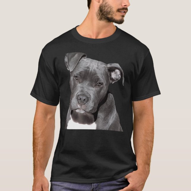 Pitbull Dog T-Shirt (Vorderseite)