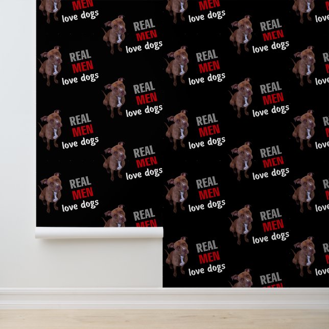 Pitbull Dog Tapete (Anwendung)