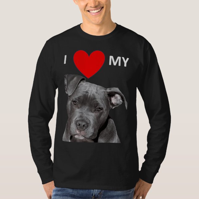 Pitbull Doglover T-Shirt (Vorderseite)