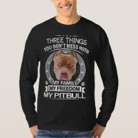 Pitbull drei Dinge, die Sie nicht mit lustig