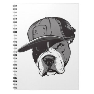 Pitbull Gangster Notizblock