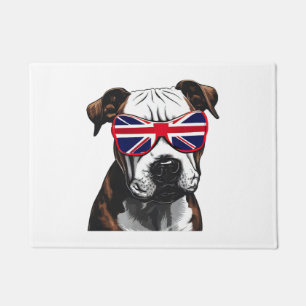 Pitbull Großbritannien Fußmatte