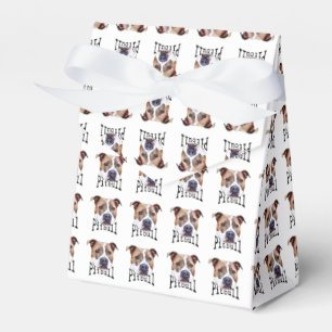 Pitbull Hund Geschenkschachtel