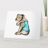 Pitbull Hund I Liebe Vater Tattoo Funny Family