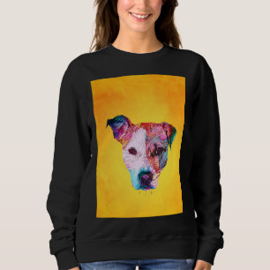 Pitbull Hund Premium Sweatshirt