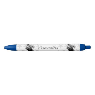 Pitbull Hundeblauer personalisierter Stift