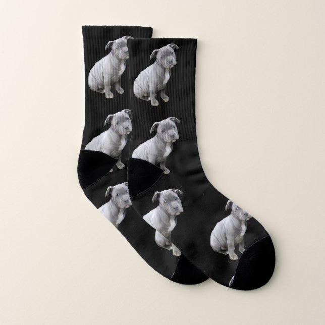 Pitbull Hundesocken Socken (Paar)