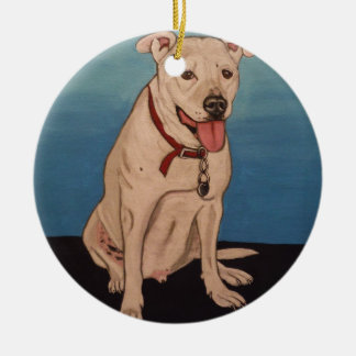 Pitbull Keramikornament