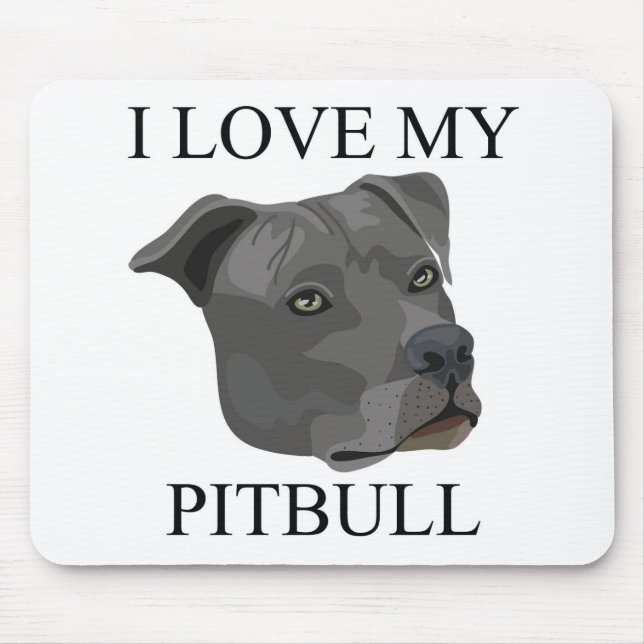 PITBULL Liebe! Mousepad (Vorne)