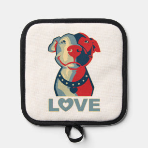 Pitbull - LIEBE Topflappen