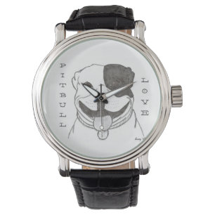 Pitbull Liebe Watch Armbanduhr