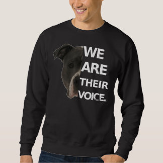 Pitbull Liebe Wir sind ihre Liebhaber des Hundes Sweatshirt