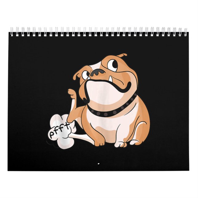 Pitbull Lover Funny Bulldog Hund Mama Lover Kalender (Titelbild)