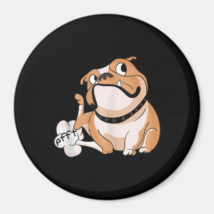 Pitbull Lover Funny Bulldog Hund Mama Lover Magnet