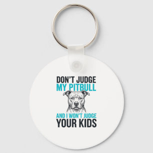 Pitbull Lustiges Zitat Vintage Gravur Hund Design_ Schlüsselanhänger