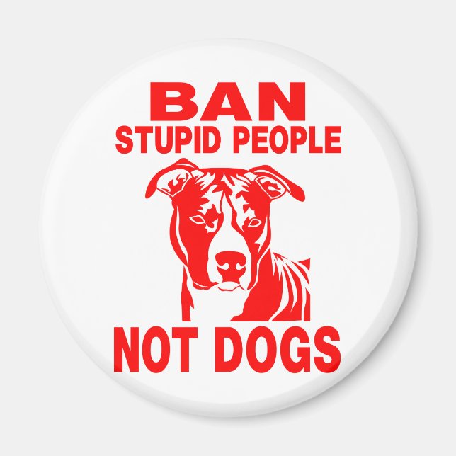 PITBULL MAGNET (Vorne)