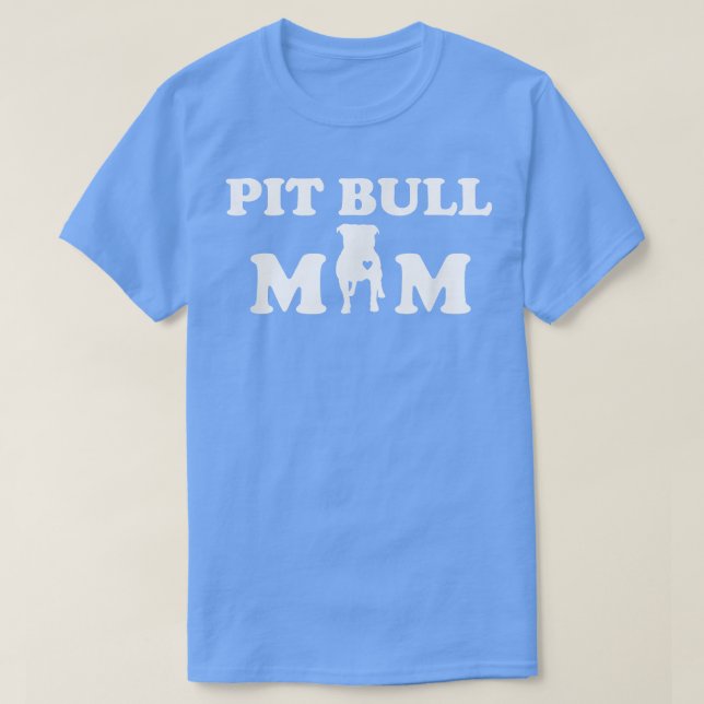 Pitbull Mama Hundebesitzer T für Besitzer von Pit  T-Shirt (Design vorne)