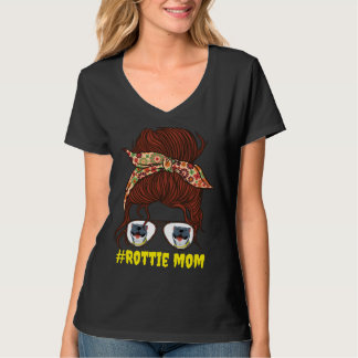 Pitbull Mama Rottie Mama T-Shirt