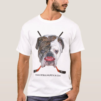 PITBULL MIT LIPPENSTIFT T-Shirt