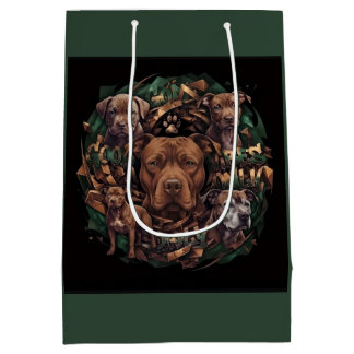 Pitbull Mittlere Geschenktüte