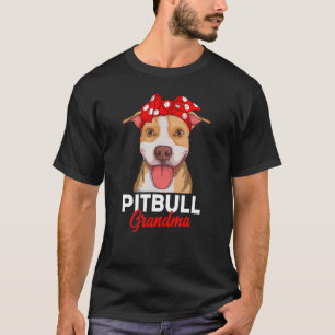 Pitbull-Oma Pittie-Hundemama Frauen 1 T-Shirt
