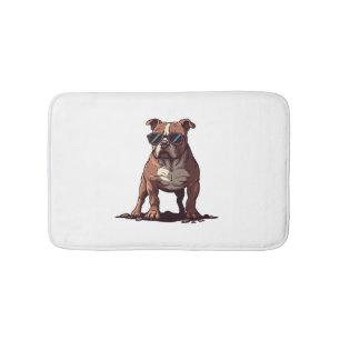 Pitbull Owner Geschenke Badematte