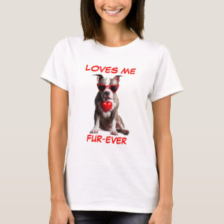 Pitbull Pit Bull Herzmuskel T-Shirt