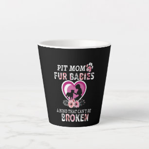 Pitbull Pit Mama und Pelz Baby Classic Milchtasse