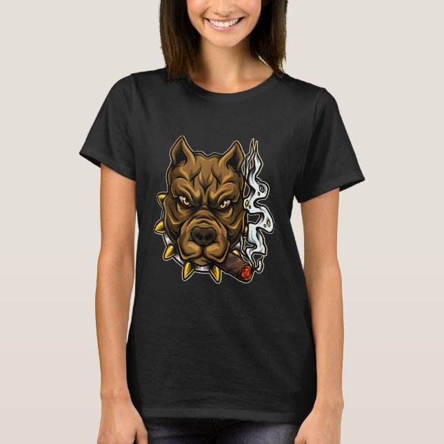 Pitbull, Pitbull Terrier, Bully, American Bully T-Shirt (Vorderseite)
