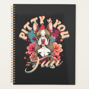 Pitbull Pitbulls Pitty + Du = Spaß Planer