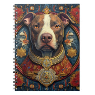 Pitbull " Pittie " SpiralNotebook Notizblock