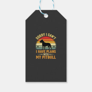 Pitbull plant Vintage-Sonnenuntergang-Hundefreund Geschenkanhänger