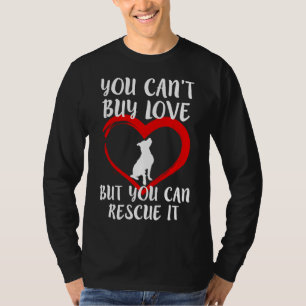 Pitbull Rescue Dog Adoptiere Womens Angepasst Scoo T-Shirt