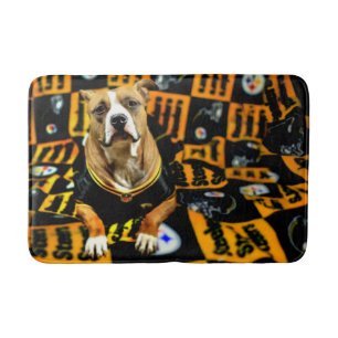 Pitbull Rescue Dog Fanatic Badematte