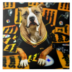 Pitbull Rescue Dog Fanatic Fliese