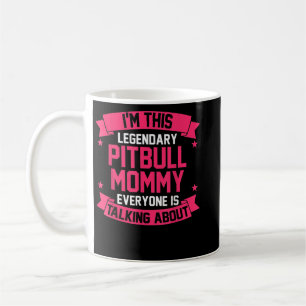Pitbull Rescue T - Shirt Straight Outta Rescue Kaffeetasse