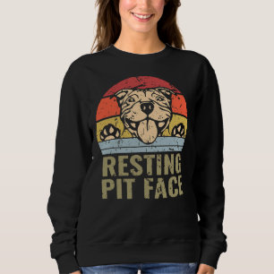 Pitbull-Ruheklemme Sweatshirt