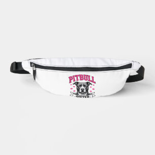Pitbull-Schwester Vintage-Hundefreund Vektor-Desig Bauchtasche