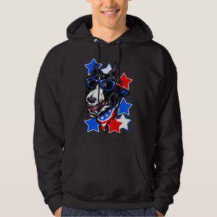 Pitbull-Sonnenbrille Hoodie