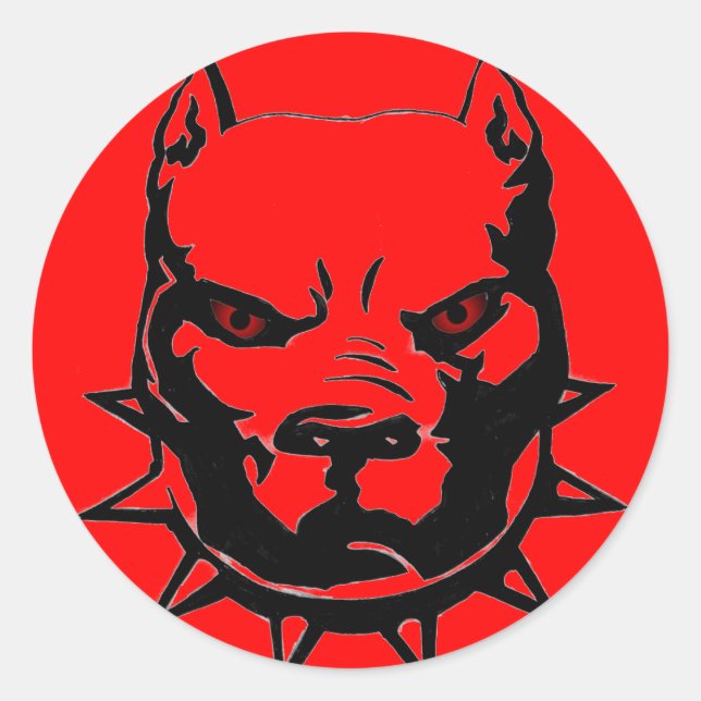 PITBULL STICKERS PKG MIT 20 (Vorderseite)