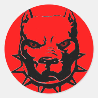 PITBULL STICKERS PKG MIT 20