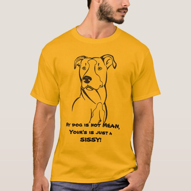 PITBULL T - SHIRT (Vorderseite)